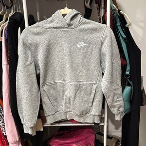 Nike Heather Gray Pullover Hoodie